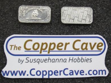 CMC 1 Gram Tin Bar - Ironsides Ship