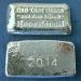 Rodebaugh 2014 Classic 1 Troy Ounce Poured Silver Bar